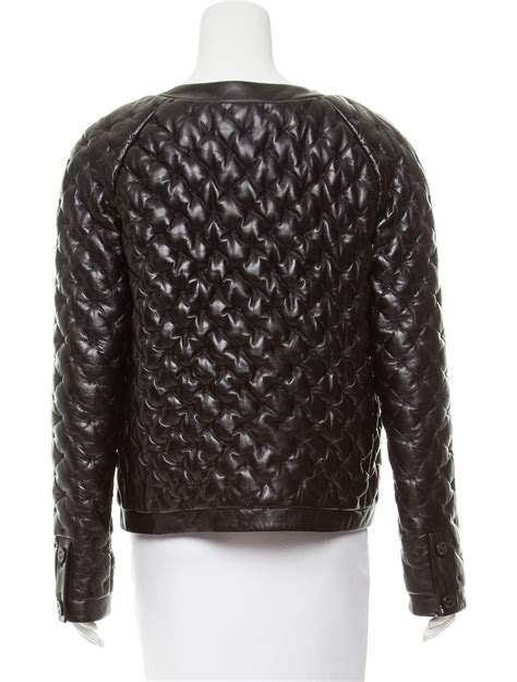 plus size chanel style jacket|Chanel quilted leather jacket.